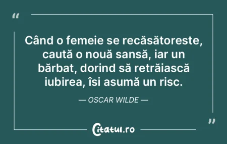 Când o femeie se recăsătorește, caut... Când o femeie se recăsătorește, caut...