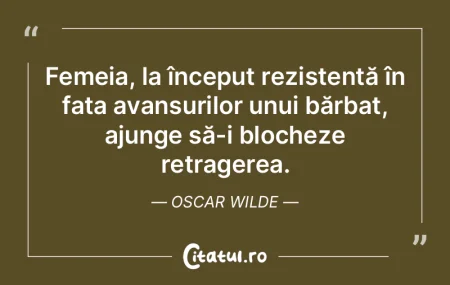 Femeia, la început rezistentă în faț... Femeia, la început rezistentă în faț...