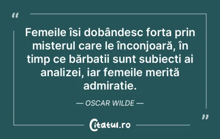 Femeile își dobândesc forța prin mis...