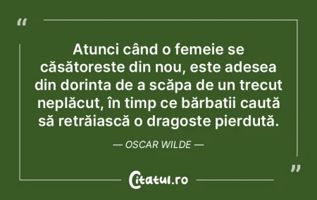 Atunci când o femeie se căsătorește ...