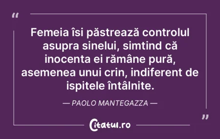Femeia își păstrează controlul asupr...