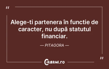 Alege-ți partenera în funcție de cara...