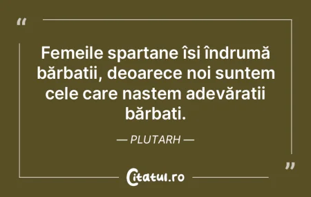 Femeile spartane își îndrumă bărba�...