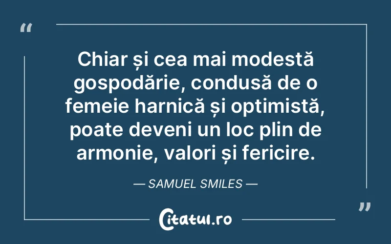 Citat Samuel Smiles - citate femei