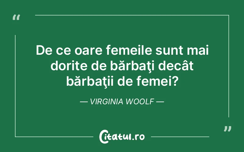 Citat Virginia Woolf - citate femei