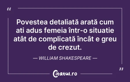 Povestea detaliată arată cum ați adus... Povestea detaliată arată cum ați adus...