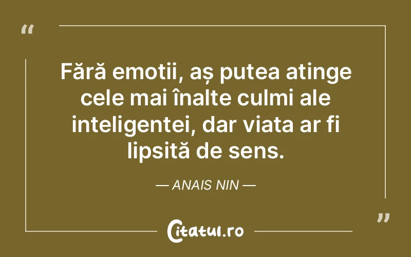 Citat Anais Nin - citate femei