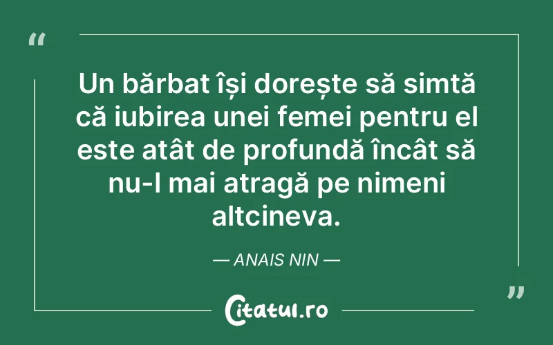 Citat Anais Nin - citate femei