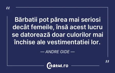 Bărbații pot părea mai serioși decâ...