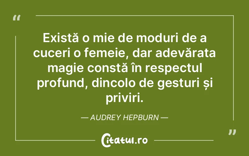 Citat Audrey Hepburn - citate femei