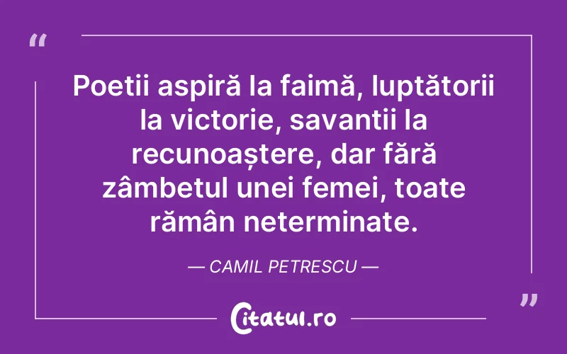 Citat Camil Petrescu - citate femei