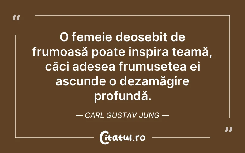 Citat Carl Gustav Jung - citate femei