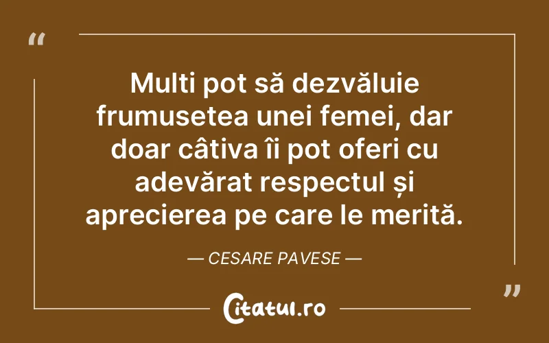 Citat Cesare Pavese - citate femei