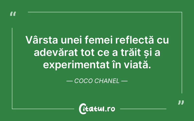 Citat Coco Chanel - citate femei