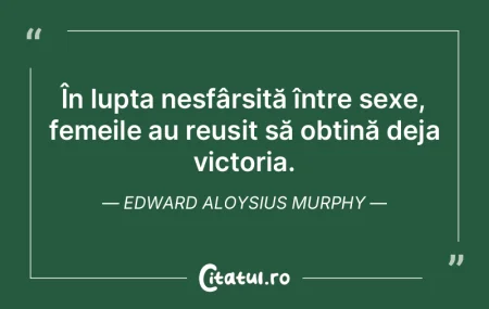 În lupta nesfârșită între sexe, fem...