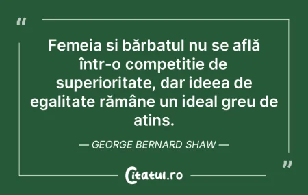Femeia și bărbatul nu se află într-o... Femeia și bărbatul nu se află într-o...