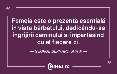 Femeia este o prezență esențială în... Femeia este o prezență esențială în...