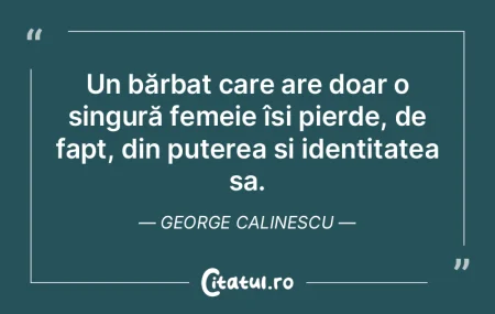 Un bărbat care are doar o singură feme... Un bărbat care are doar o singură feme...