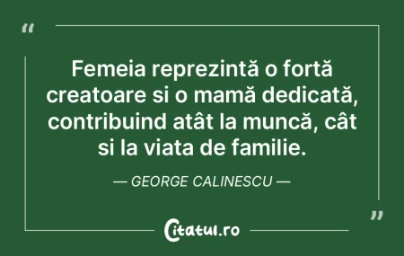 Femeia reprezintă o forță creatoare È... Femeia reprezintă o forță creatoare È...