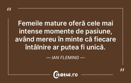 Femeile mature oferă cele mai intense m...