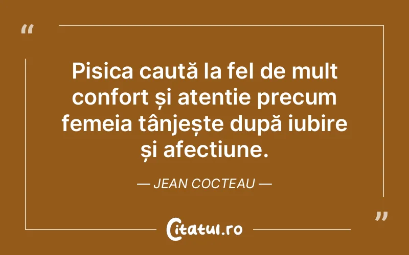 Citat Jean Cocteau - citate femei
