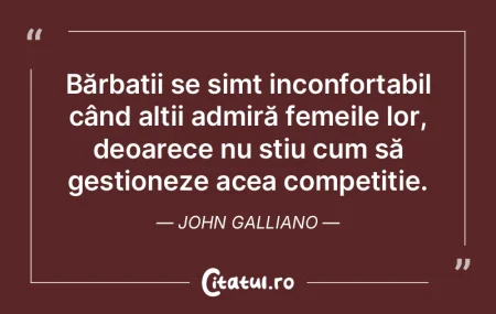 Bărbații se simt inconfortabil când a...