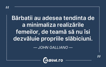 Bărbații au adesea tendința de a mini...