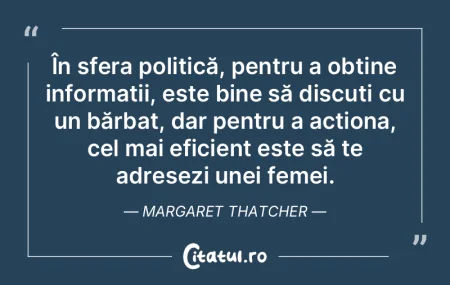 În sfera politică, pentru a obține in... În sfera politică, pentru a obține in...