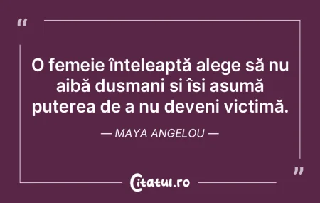 O femeie înțeleaptă alege să nu aib�...