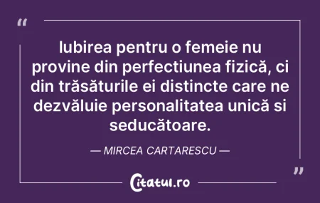 Iubirea pentru o femeie nu provine din p...