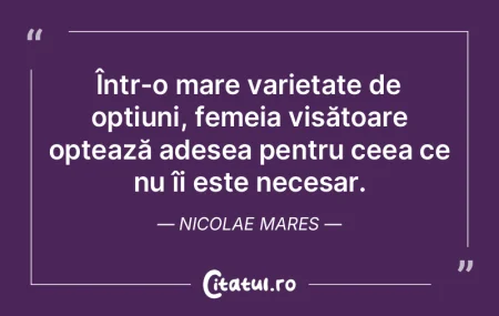 Într-o mare varietate de opțiuni, feme...