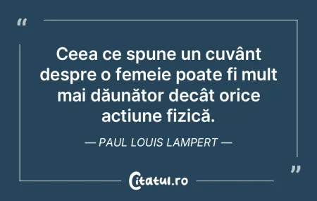 Ceea ce spune un cuvânt despre o femeie...