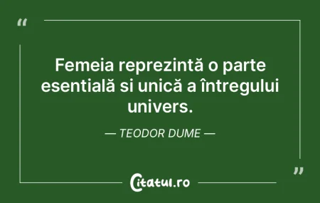 Femeia reprezintă o parte esențială �...