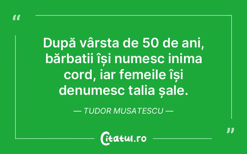 Citat Tudor Musatescu - citate femei