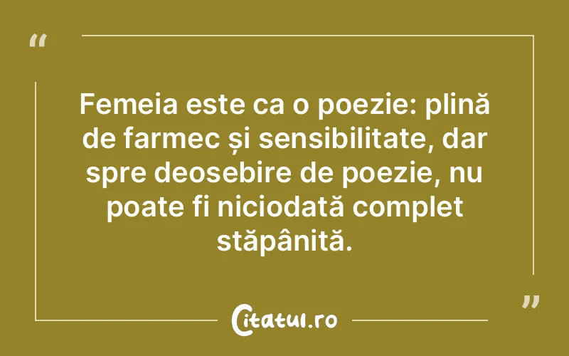 Citat Autor necunoscut - citate femei