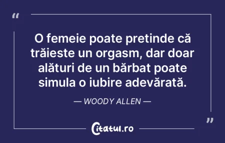 O femeie poate pretinde că trăiește u...