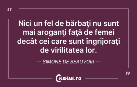 Nici un fel de bărbaţi nu sunt mai aro...