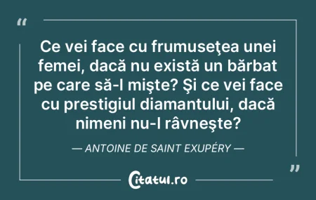 Ce vei face cu frumuseţea unei femei, d...