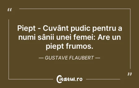 Piept - Cuvânt pudic pentru a numi sân...