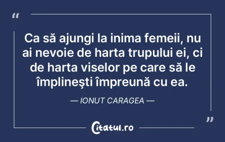 Ca să ajungi la inima femeii, nu ai nev...