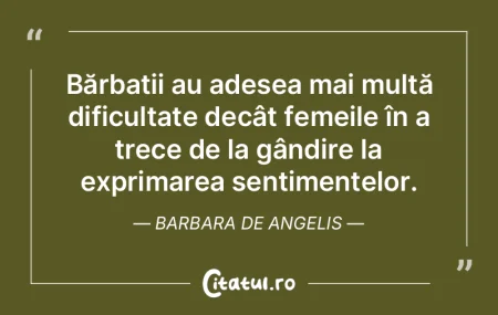 Bărbații au adesea mai multă dificult... Bărbații au adesea mai multă dificult...