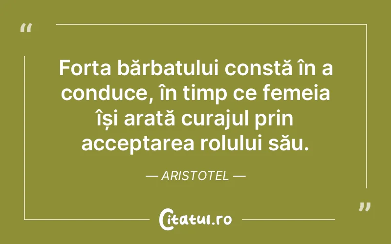 Citat Aristotel - citate femei