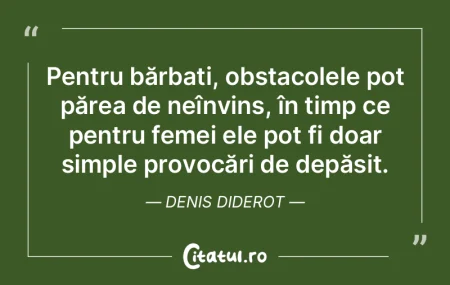 Pentru bărbați, obstacolele pot părea... Pentru bărbați, obstacolele pot părea...