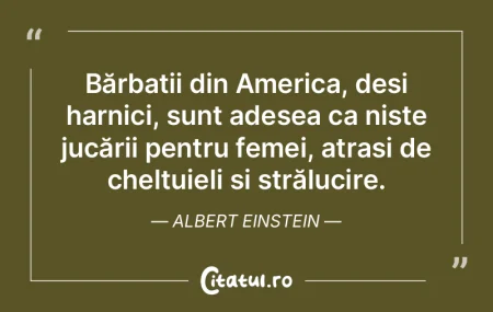 Bărbații din America, deși harnici, s...