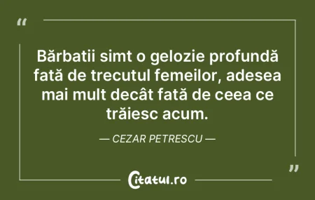 Bărbații simt o gelozie profundă faț...