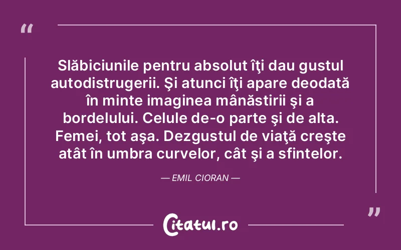 Citat Dezgust - citate femei