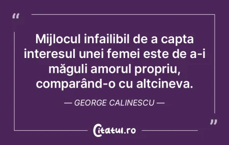 Mijlocul infailibil de a capta interesul...