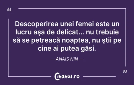 Descoperirea unei femei este un lucru aÅ... Descoperirea unei femei este un lucru aÅ...