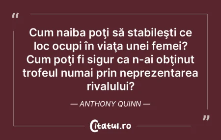 Cum naiba poţi să stabileşti ce loc o... Cum naiba poţi să stabileşti ce loc o...