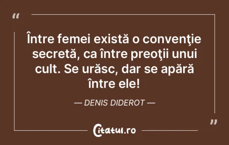 Între femei există o convenţie secret... Între femei există o convenţie secret...